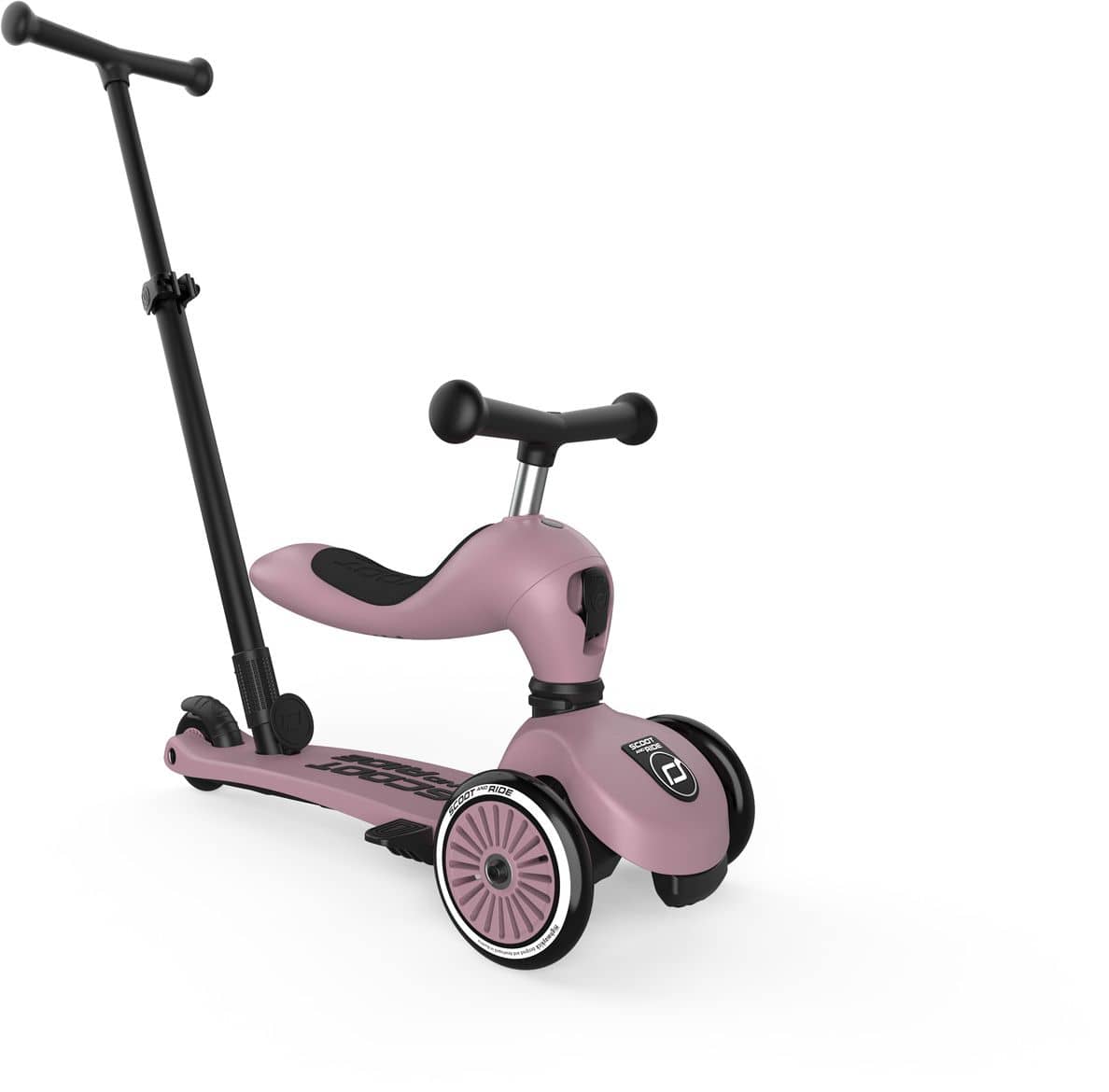 Scoot & Ride Highwaykick 1 Push and Go Kinder Scooter Rosa, , Größe: ONE SIZE
