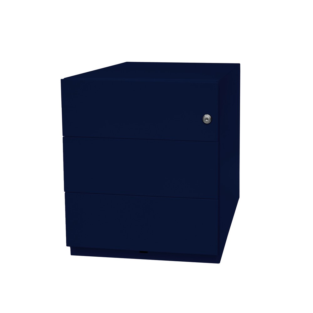 Rollcontainer Note™, HxBxT 495 x 420 x 565, 3 Schubladen, oxfordblau