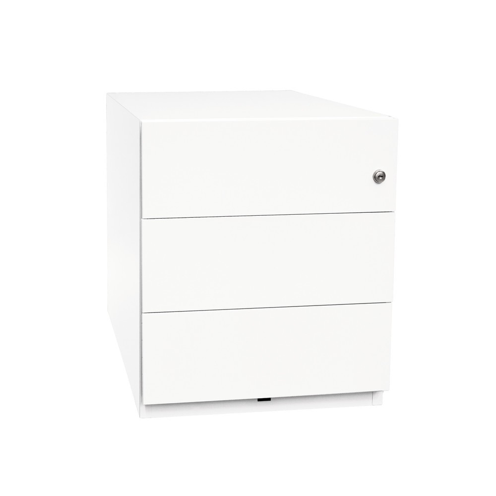 Rollcontainer Note™, HxBxT 495 x 420 x 565, 3 Schubladen, weiss