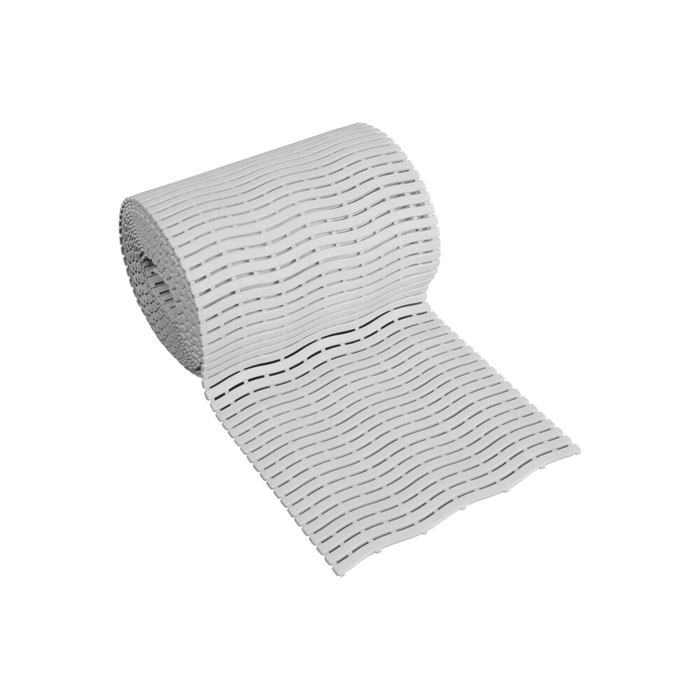 Miltex Gittermatte Yoga Spa Basic, PE, Zuschnitt pro lfm, BxL 600 x 1.000 mm, grau