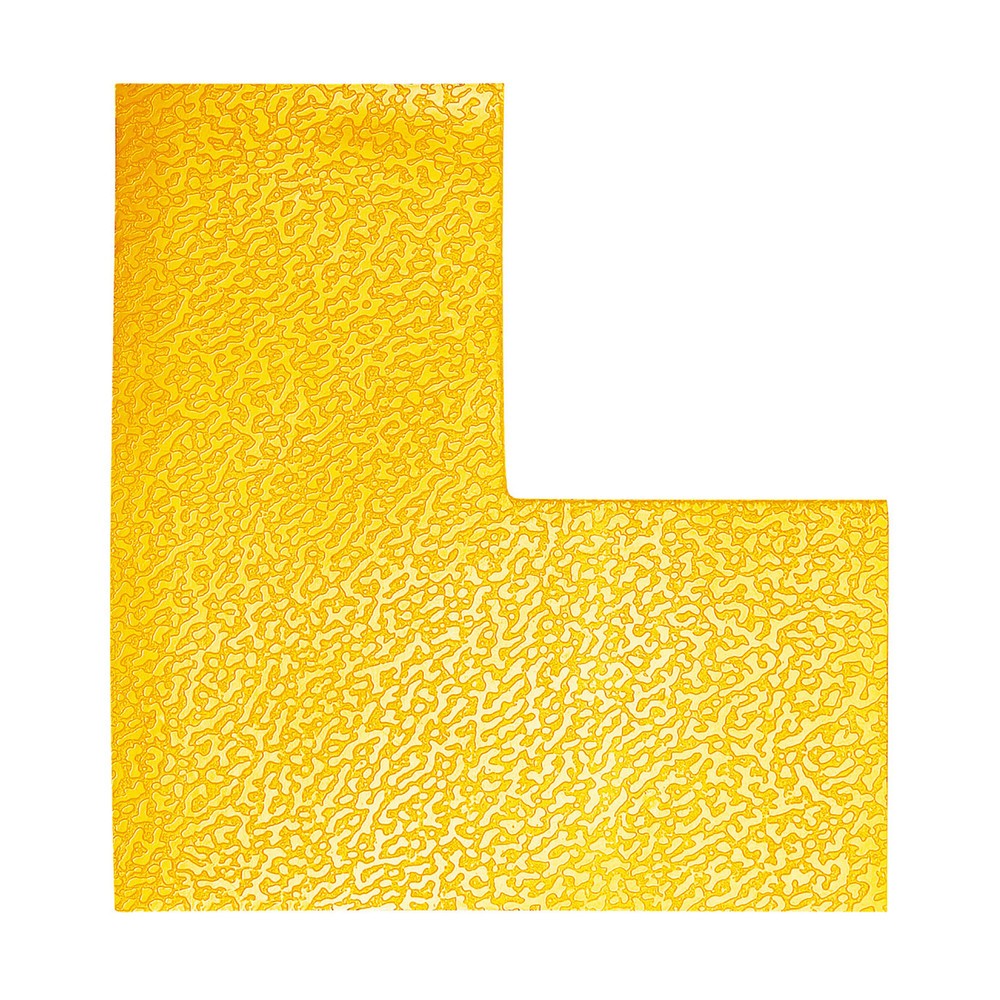 DURABLE Bodenmarkierungsaufkleber L-Form, LxB 100 x 100 mm, Stärke 0,7 mm, 5 Packungen à 10 Aufkleber/VE