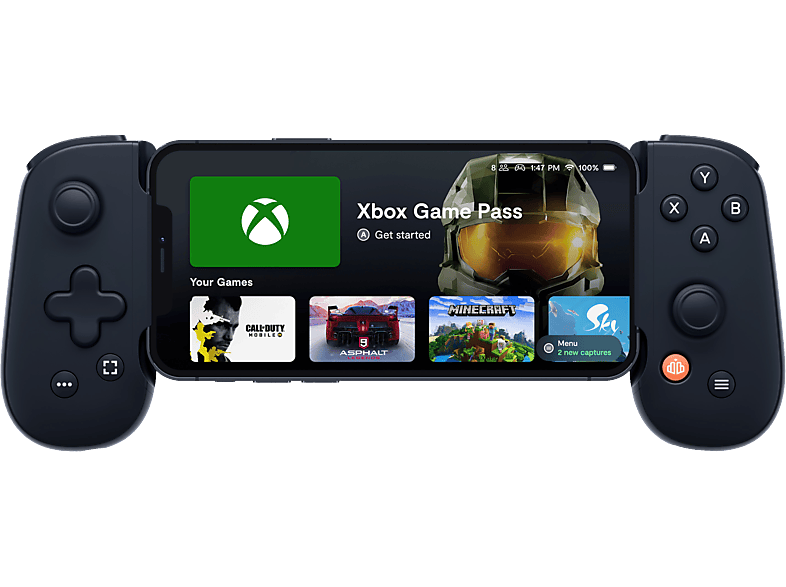 BACKBONE One for Xbox - Mobile Gaming-Controller (Schwarz)