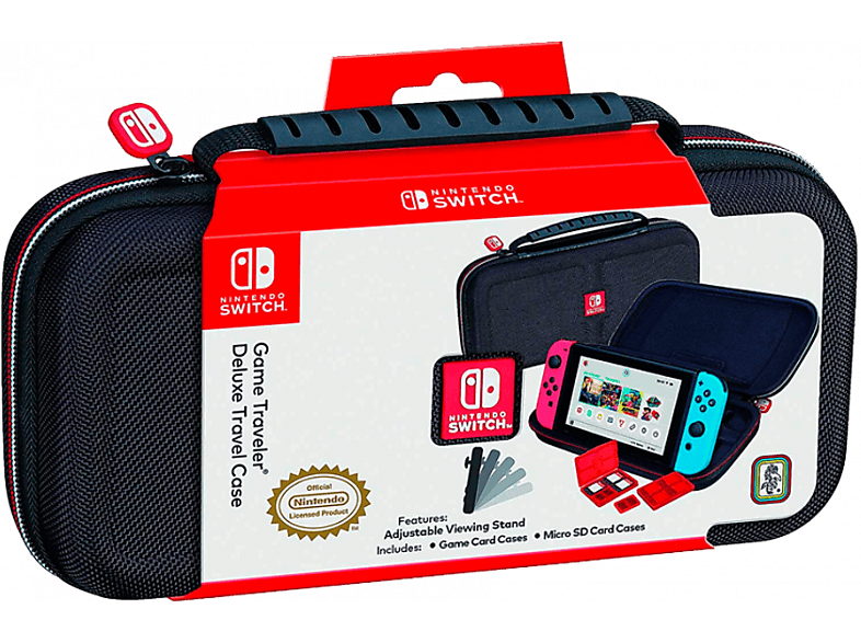 BIG BEN Travel Case - Transporttasche für Nintendo Switch (Schwarz)