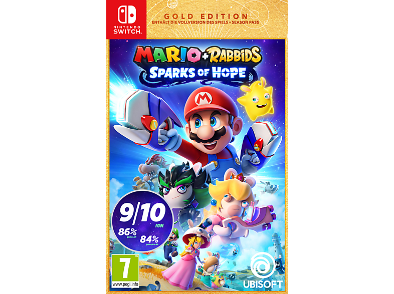Mario + Rabbids: Sparks of Hope – Gold Edition - Nintendo Switch Deutsch, Französisch, Italienisch