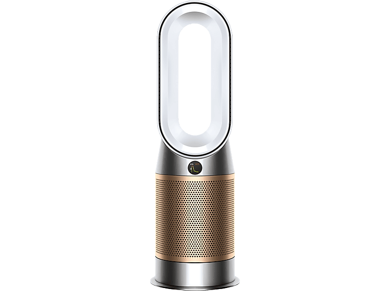 DYSON Purifier Hot+Cool Formaldehyde HP09 - Luftreiniger mit Heizfunktion (81 m³, Weiss/Gold)