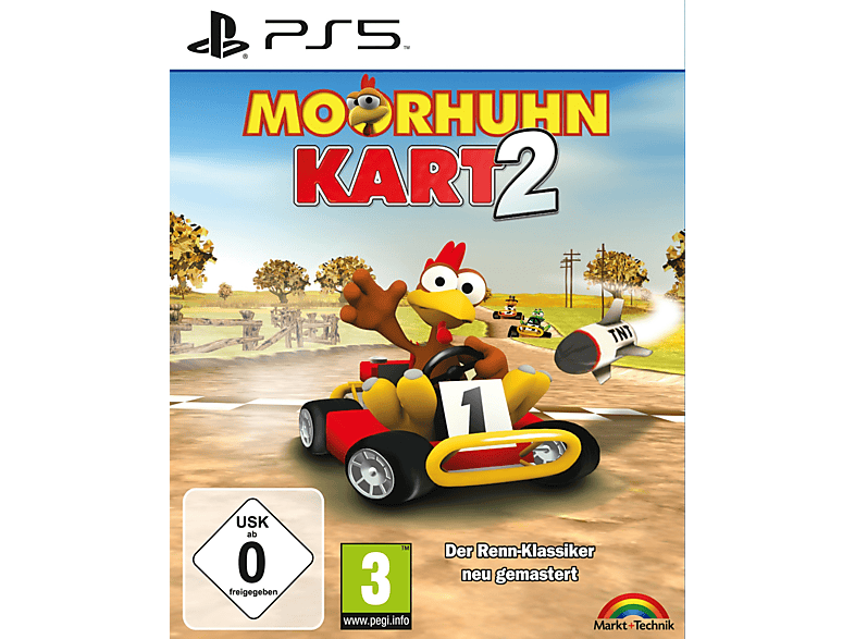 Moorhuhn Kart 2 - PlayStation 5 Deutsch