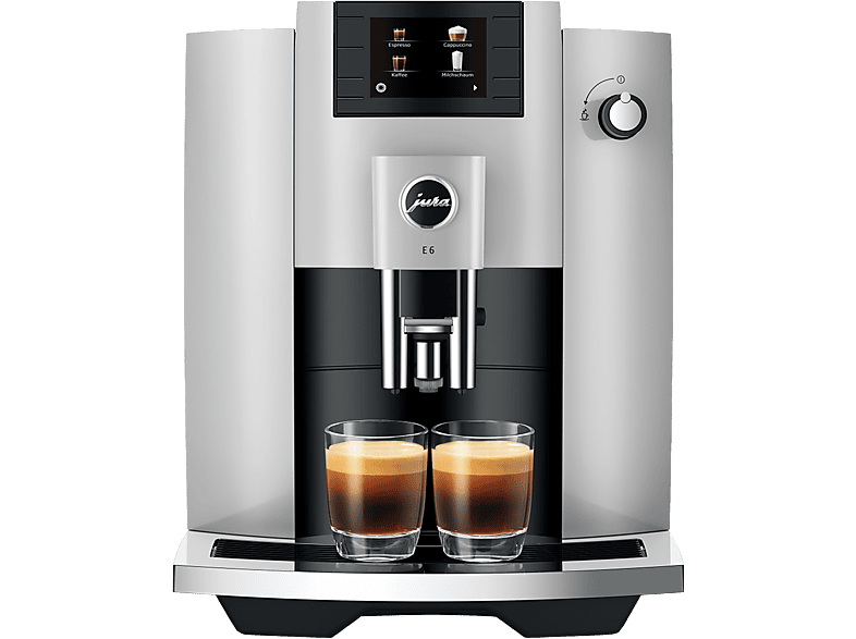 JURA Kaffeevollautomat E6 Platin (SC)