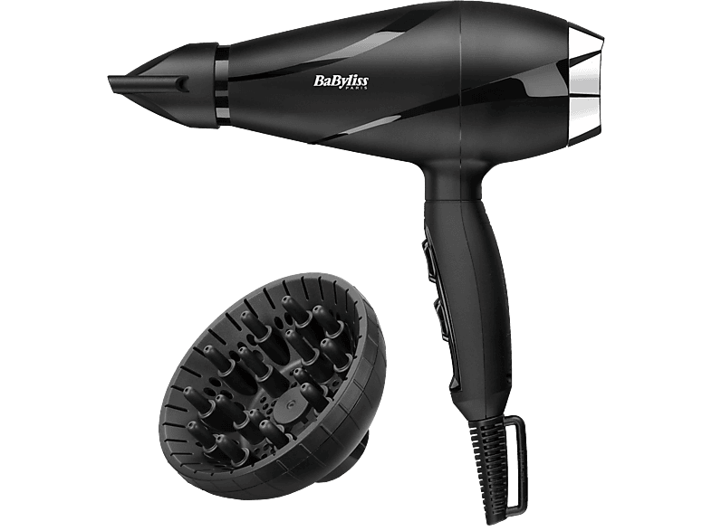 BABYLISS 6713DCHE Shine Pro - Haartrockner (Schwarz)