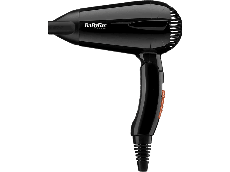 BABYLISS 5344CHE Travel Dry - Haartrockner (Schwarz)