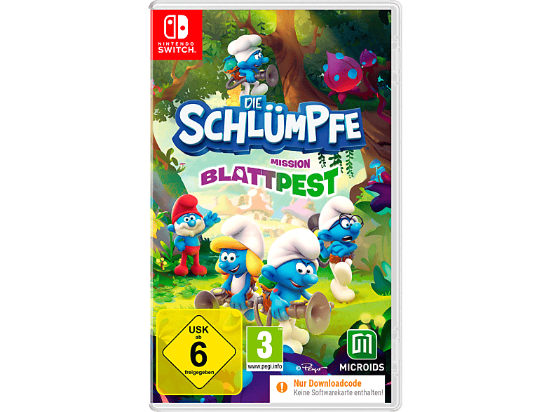 Die Schlümpfe: Mission Blattpest (CiaB) - Nintendo Switch Deutsch