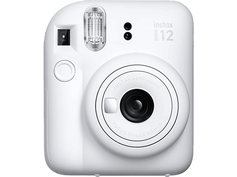 FUJIFILM instax mini 12 - Sofortbildkamera Clay White