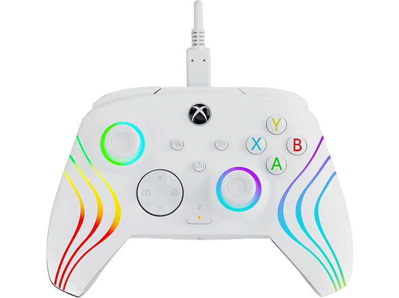 PDP Xbox Afterglow Wave - Controller (Weiss)