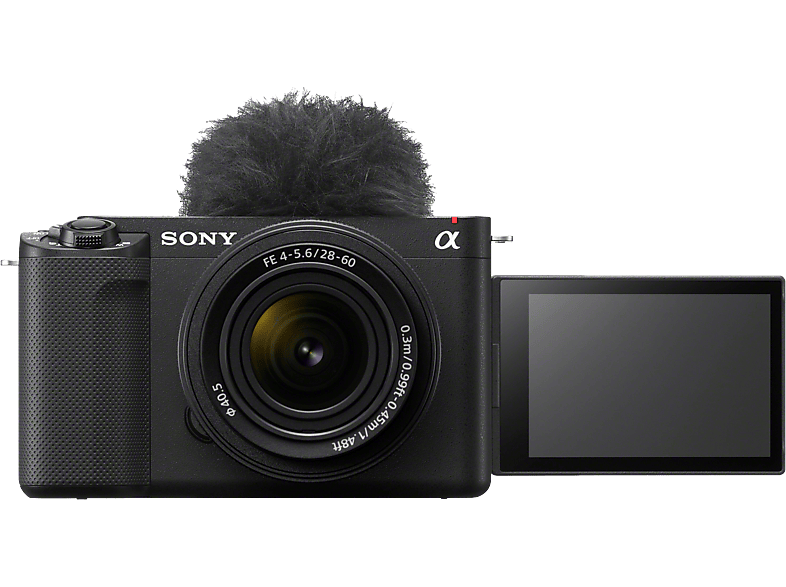 SONY ZV-E1 Body + FE 28-60 mm F4-5.6 - Systemkamera Schwarz