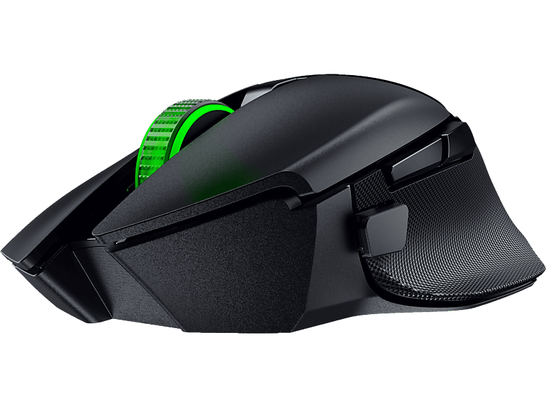 RAZER Basilisk V3 X HyperSpeed - Gaming-Maus, Kabellos, Optisch mit Leuchtdioden, 18000 dpi, Schwarz