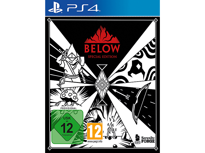 Below: Special Edition - PlayStation 4 Deutsch