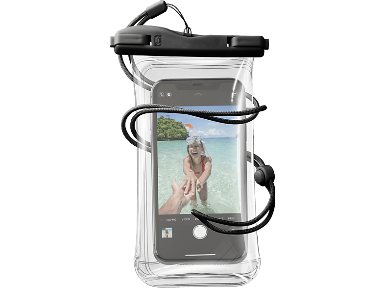 CELLULARLINE Voyager - Wasserfeste Schutzhülle für Smartphones (Passend Modell: Universal Universal)