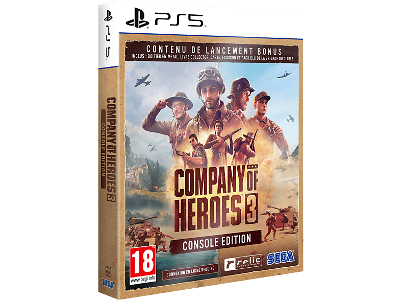 Company of Heroes 3 : Launch Edition (Metal Case) - PlayStation 5 Französisch