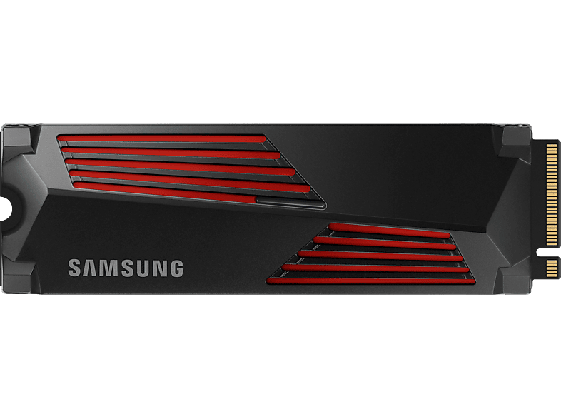 SAMSUNG 990 PRO mit Kühlkörper PCIe 4.0 NVMe M.2 SSD - PlayStation 5 kompatibel Festplatte, 1 TB via NVMe, intern
