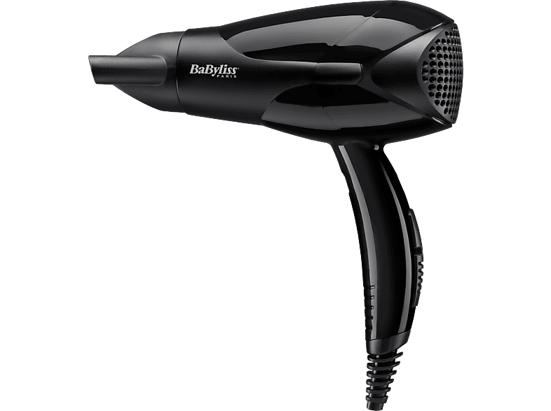 BABYLISS D212CHE Powerlight 2000 - Haartrockner (Schwarz)