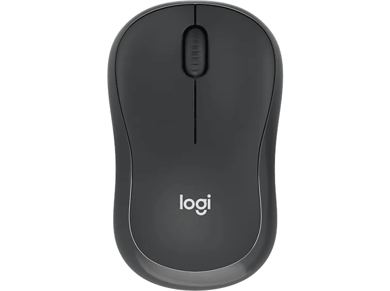 LOGITECH M240 Silent Maus, Kabellos, 4000 DPI, Optisch mit Laserdioden, Grafit