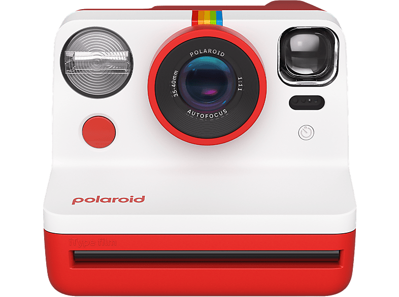POLAROID Now Generation 2 - Sofortbildkamera Rot/Weiss