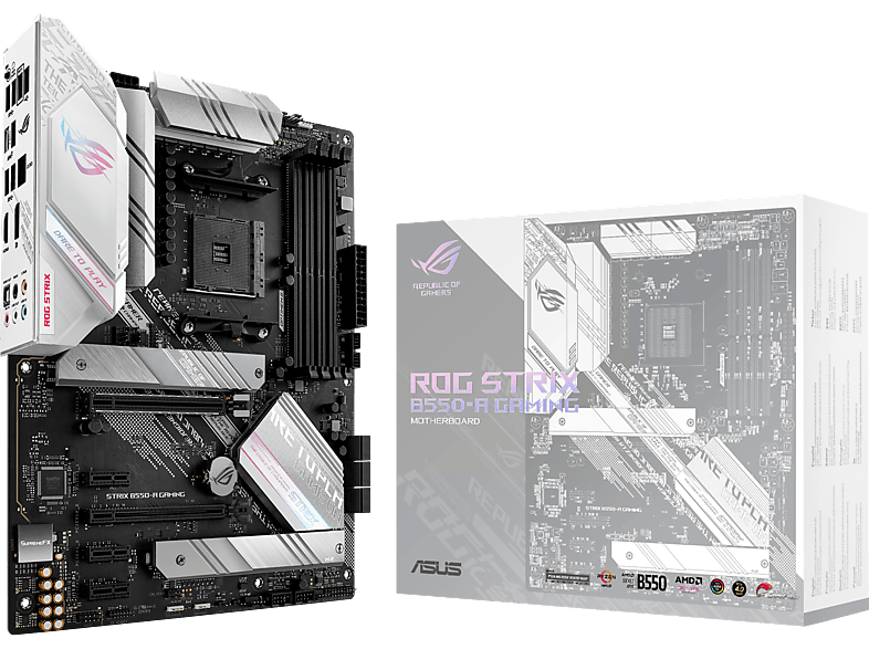 ASUS ROG STRIX B550-A GAMING Gaming Mainboard Schwarz