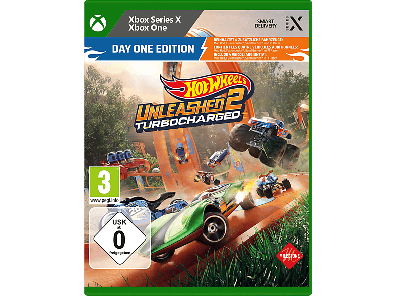 Hot Wheels Unleashed 2 Turbocharged: Day One Edition - Xbox Series X Deutsch, Französisch, Italienisch