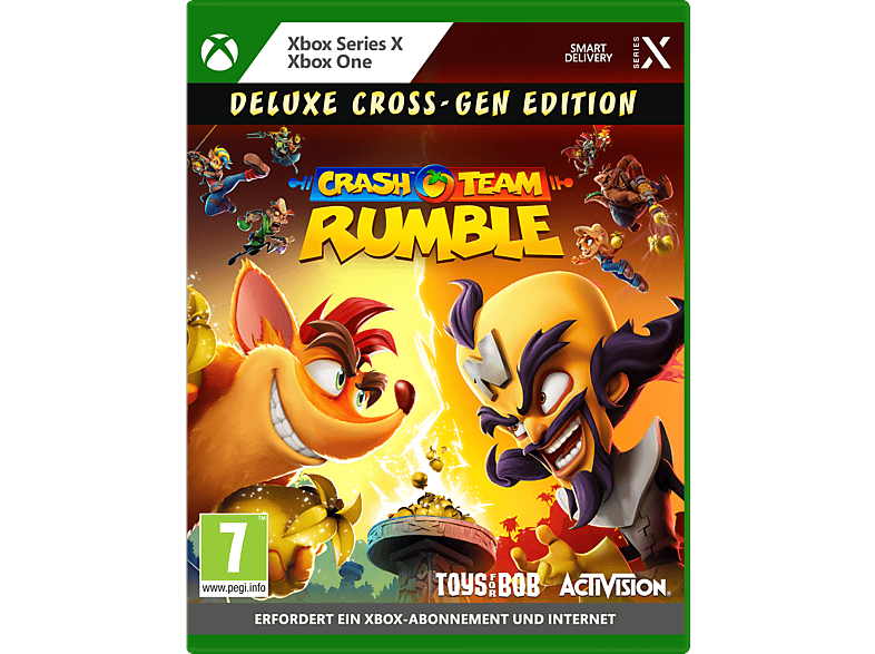 Crash Team Rumble : Édition Deluxe - Xbox Series X Französisch