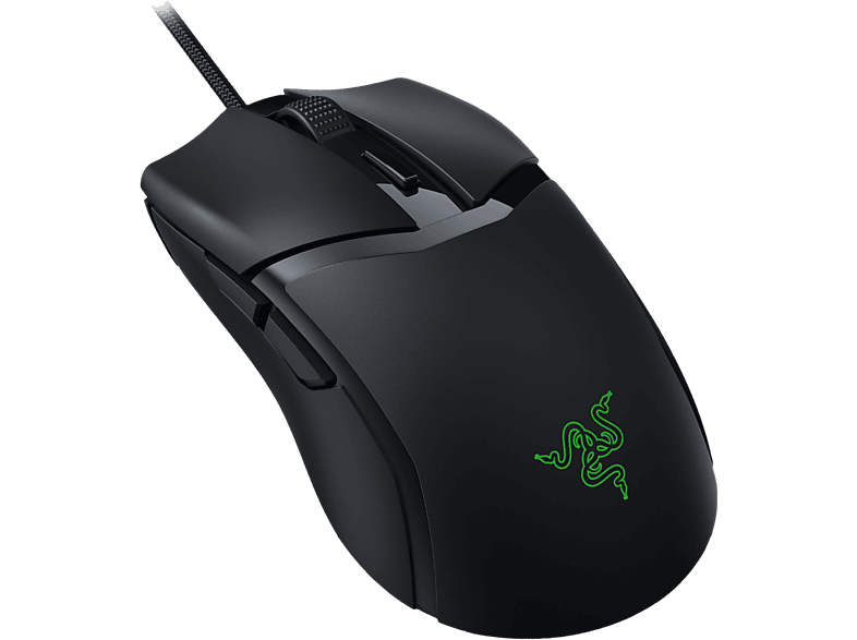 RAZER Cobra - Gaming Maus, kabelgebunden, Optisch mit Leuchtdioden, 8500 dpi, Schwarz