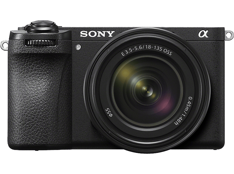 SONY Alpha 6700 Body + E 18-135mm F3.5-5.6 OSS Systemkamera mit Objektiv 18 - 135 mm, 7.5 cm Display Touchscreen, WLAN