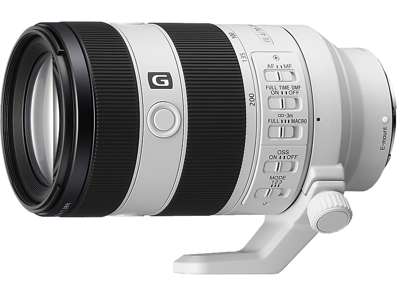 SONY FE 70-200 MM F4 MAKRO G OSS Ⅱ 70 mm - 200 f/4 (Kleinste Blende f/22) G, OSS, SuperED (Zoomobjektiv für Sony E-Mount, Weiss)