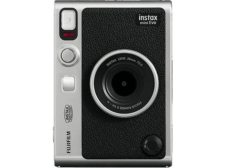 FUJIFILM Instax Mini Evo - Sofortbildkamera Schwarz