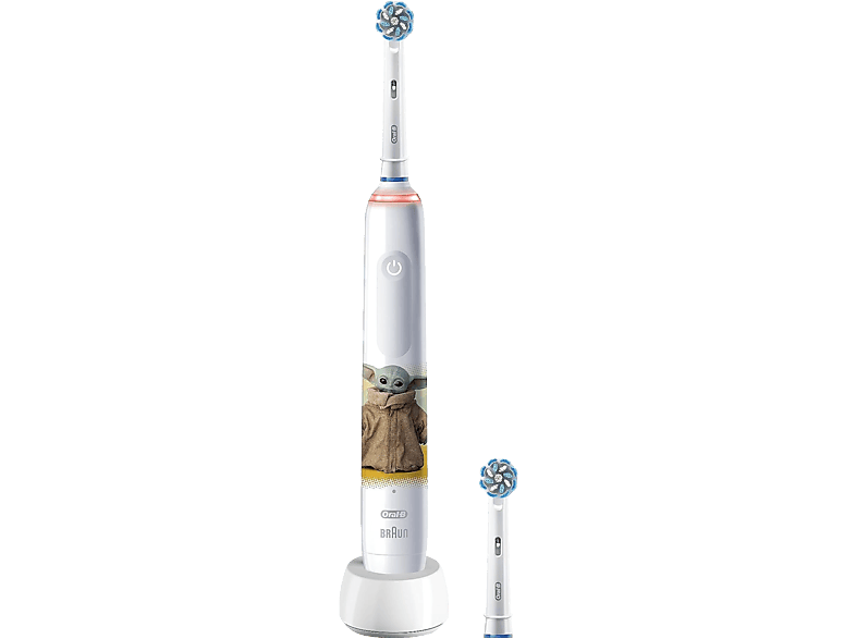 ORAL-B Junior Pro - Star Wars: Grogu 6+ Elektrische Zahnbürste (Weiss)