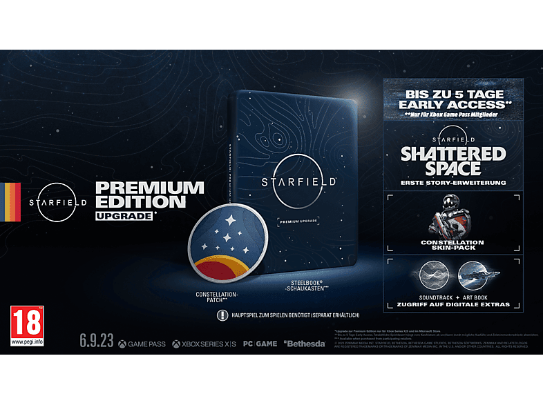 Starfield: Premium-Edition Upgrade - Xbox Series X S Deutsch
