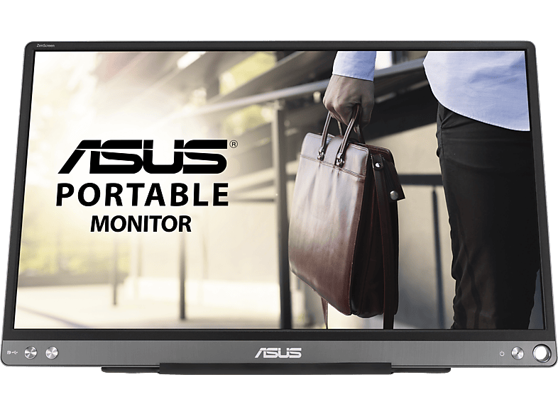 ASUS ZenScreen MB16ACE 15.6 Full-HD Portabler Monitor (5 ms Reaktionszeit, 60 Hz)