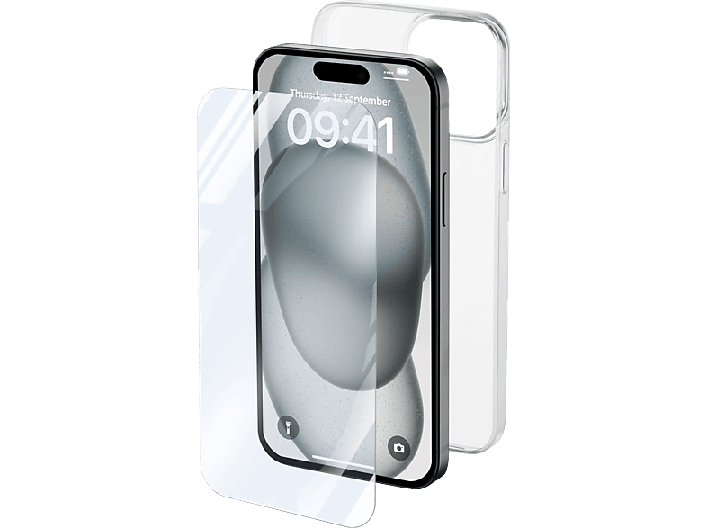 CELLULARLINE Protection Kit - Zubehörset (Passend für Modell: Apple iPhone 15 Plus)