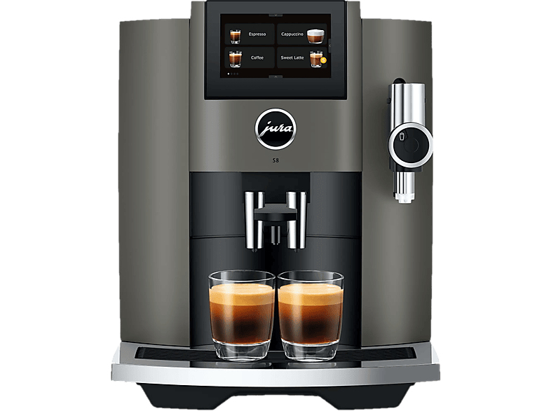 JURA Kaffeevollautomat S8 Dark Inox (SB)