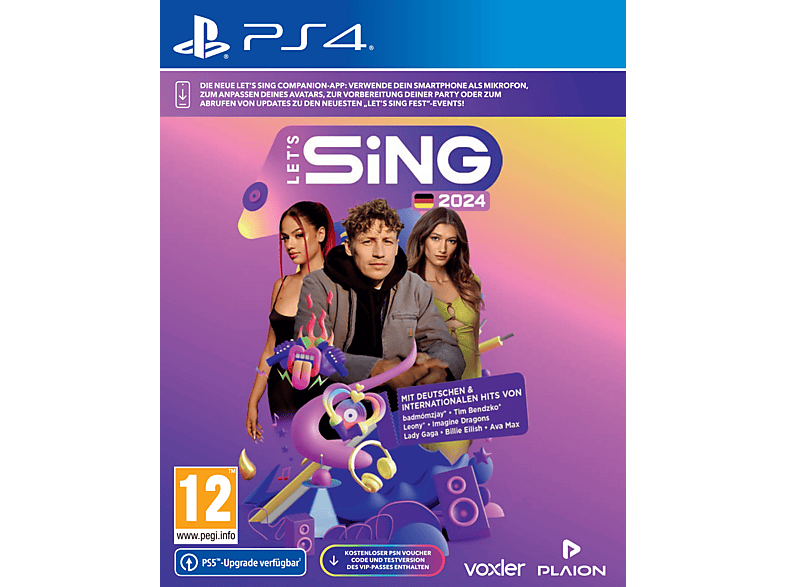 Let's Sing 2024 mit deutschen & internationalen Hits - PlayStation 4 Deutsch