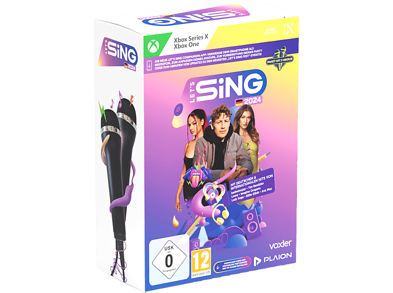 Let's Sing 2024 mit deutschen & internationalen Hits (+2 Mics) - Xbox Series X Deutsch