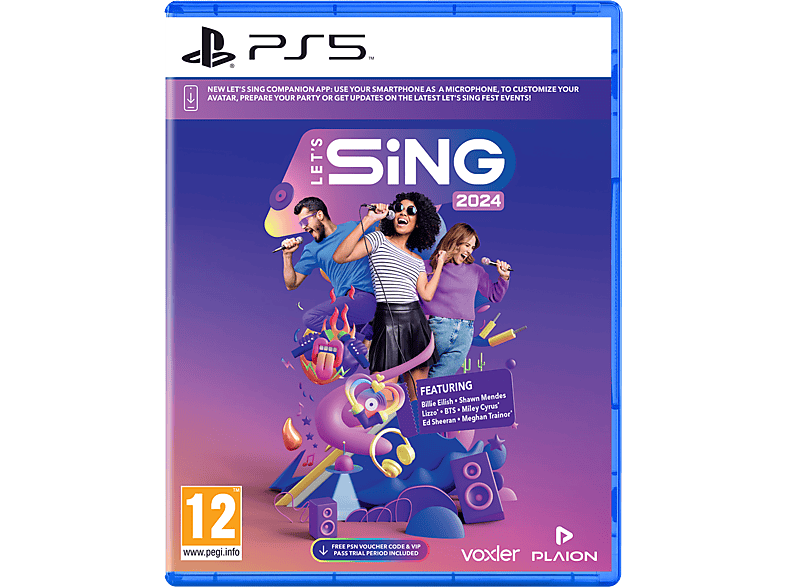 Let's Sing 2024 Internationale Version - PlayStation 5 Deutsch, Französisch, Italienisch
