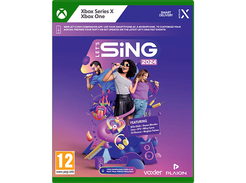Let's Sing 2024 Internationale Version - Xbox Series X Deutsch, Französisch, Italienisch
