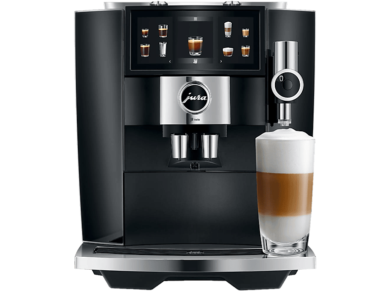JURA J8 twin Kaffeevollautomat Diamond Black (SA)