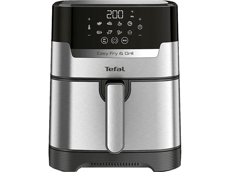 TEFAL Easy Fry&Grill Precision+ (EY505D) - Heissluftfritteuse (Edelstahl)