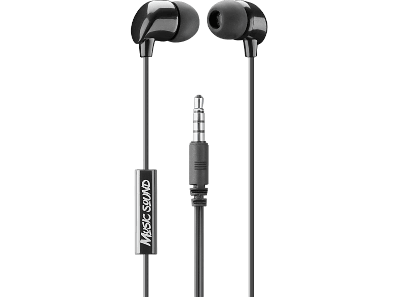 MUSIC SOUND Voice - Kopfhörer (In-ear, Schwarz)
