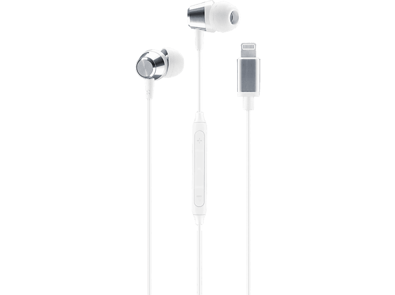 MUSIC SOUND AUINEARMSMFIW - Kopfhörer (In-ear, Weiss)