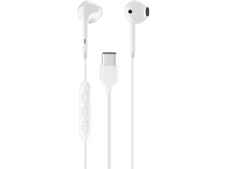 MUSIC SOUND Egg Capsule - Kopfhörer (In-ear, Weiss)