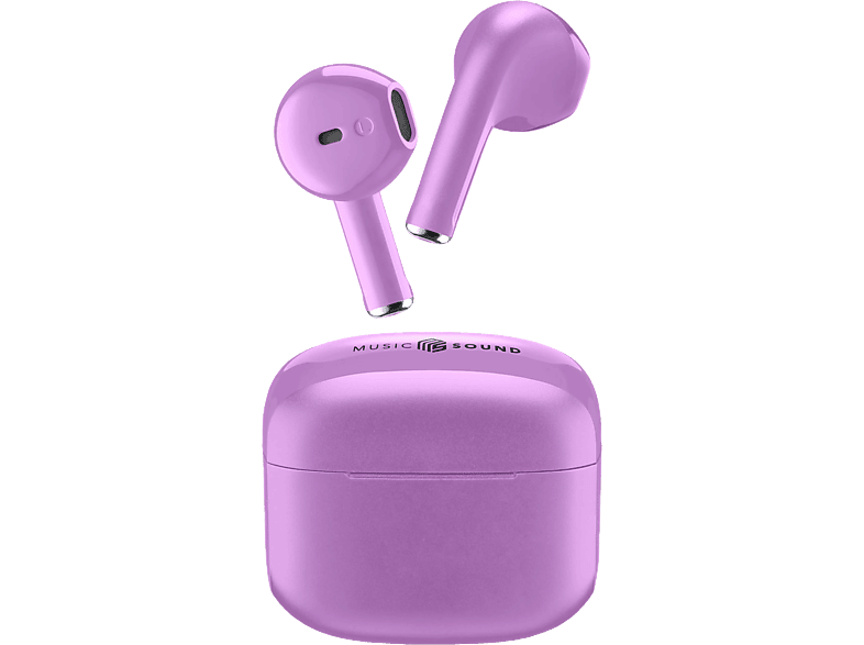 MUSIC SOUND SWAG - True Wireless Kopfhörer (In-ear, Violett)