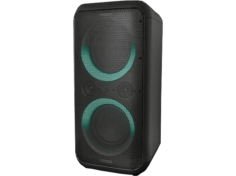 PEAQ PPS 200 Party Speaker - Bluetooth Lautsprecher (Schwarz)