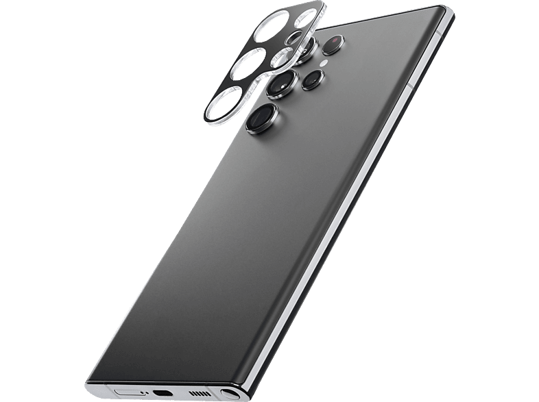 CELLULARLINE Camera Lens - Kameraschutzfolie (Passend für Modell: Samsung Galaxy S24 Ultra)