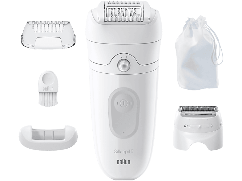 BRAUN Silk-épil 5 5-041 - Epilierer (Weiss)